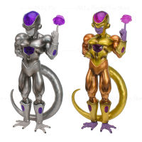 27ซม. Anime Z Frieza รูป Silver Golden Frisa Combat Effects รูปปั้น PVC Action Figures Collection ของเล่น Gift