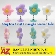 Bông Hoa 2 Màu Gắn Nón Bảo Hiểm Xinh Xắn, Phụ Kiện Trang Trí Nón Bảo Hiểm