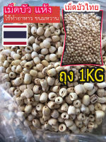 เม็ดบัวแห้ง(ใช้ทําอาหาร/ขนม) 1กิโล /วัตถุดิบทําอาหาร/ขนม  Lotus Seeds for cooking