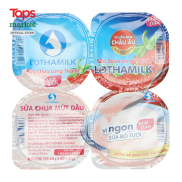 4 Hộp Sữa Chua Lothamilk Vị Dâu 100G - Siêu Thị Tops Market