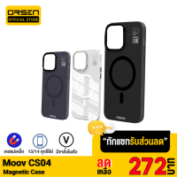 [เหลือ 272บ.ทักแชท]  Moov CS04 MagCharge Magnetic Case เคสโทรศัพท์ เคสแม่เหล็ก เคสกันกระแทก เคสมือถือ มีขาตั้ง สำหรับ 13 / 13 Pro / 13 Pro Max / 14 / 14 Pro / 14 Pro Max