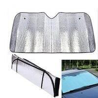 1Pcs กระจกรถยนต์ Sunshades หน้าจอ Silver ด้านหน้า Sunshade Cover Anti UV อลูมิเนียมฟอยล์-Sun Shade รถอุปกรณ์เสริมเรือทันที