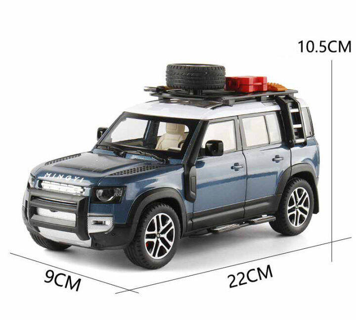 1-24-rover-defender-ด้วยเครื่องมือล้อแม็ก-d-iecasts-และของเล่นยานพาหนะรถของเล่นรุ่นเสียงและแสงคอลเลกชันเด็กของเล่นของขวัญ