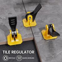 【CW】 50Pcs Floor Leveling System tile Levelers Spacers Set for Laying Wall Construction Tools