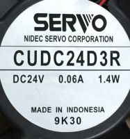 Niudi CUDC24D3R เซอร์โวใหม่120*120*25 24V 0.06a 1.4W พัดลมคอมพิวเตอร์แปลง