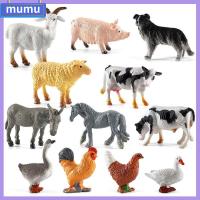 MUMU ใหม่ การศึกษา ของขวัญสำหรับเด็ก โมเดลสัตว์ สัตว์ปีกจำลอง ตุ๊กตา ของเล่น