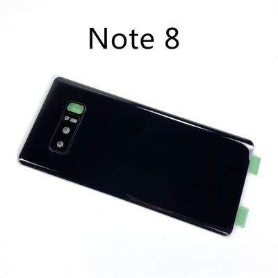 สำหรับ SAMSUNG Galaxy Note 8 N950 Note ฝาครอบกระจกด้านหลังแบตเตอรี่9 N960 NOTE8 NOTE9ตัวเรือนเคสด้านหลังฝาป้องกันชิ้นส่วนอะไหล่ LHG3765