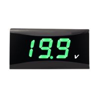 LED Digital Display Voltmeter DC 12V-14V Red/Blue/Green Universal Durable