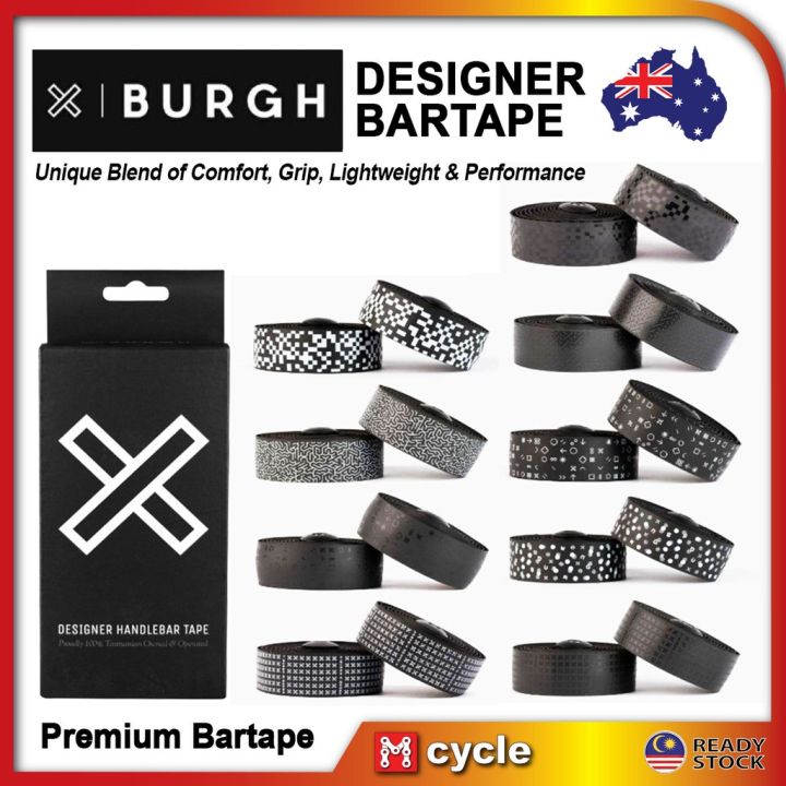 Burgh Cycling Bar Tapes, simple yet stylish. Designs available
