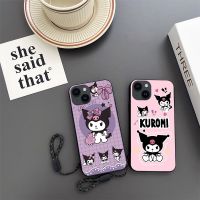 เคสป้องกัน Kuromi ขนาดเล็กสุดน่ารักสำหรับ Apple iPhone 14 13 12 11 Pro Max เคสโทรศัพท์