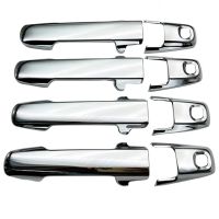 For Suzuki Spacia Gear MK532 Car Chrome Door Handle Cover Trim Decorator Sticker Exterior Accessories