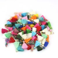 ♨₪℡ 20pcs Polyester Trim Gold Hat Fringe Tassel For Sewing Curtains Accessories Purl DIY Jewelry Keychain Cellphone Straps Pendant