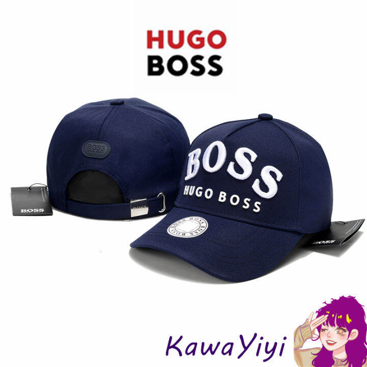 สุดหรูคุณภาพสูง-hugo-boss3หมวกแก๊ปเบสบอลสำหรับทุกเพศกีฬาระบายอากาศได้ดีหมวกลิ้นเป็ด