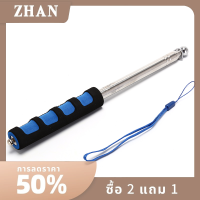 ZHAN เสาธงแบบพกพาขนาด1.2เมตรเครื่องมือถือธงแบบยืดหดได้สำหรับธงของ Windsocks