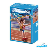 Playmobil 5201 Olympic Javelin Thrower Figure เพลย์โมบิล ชุดโอลิมปิค ฟิกเกอร์นักพุ่งแหลน(สินค้ารุ่นเก่า ของข้างในสภาพดี แต่กล่องอาจมีตำหนิ)