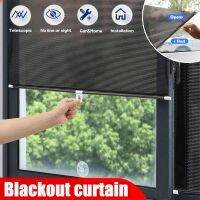 Sunshade Roller Blinds For Living Room Car Window Blackout Curtains Suction Cup Cover Bedroom Kitchen  Sun Protection Office Window Sticker and Films