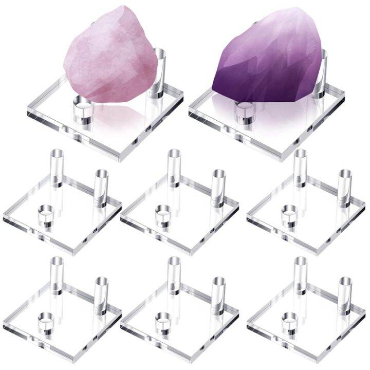 8pcs-2-5inch-3-pegs-acrylic-display-stands-clear-mineral-holder-square-display-easel-stands-for-coral-mineral-agate