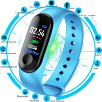 M3 Smart Watch Bracelet Band Fitness Tracker Messages Reminder Color Screen Waterproof Sport Wristband For men women