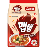 Samyang Korean Map Tang Hot And Spicy Ramen 8s The Taste Of Garlic And