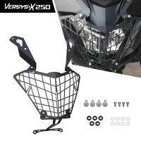 Motorcycle Headlight Grill Guard Protection Cover Protector For Kawsaki VERSYS-X250 VERSYS-X300 Versys-x 250 300 ABS 2017-2023