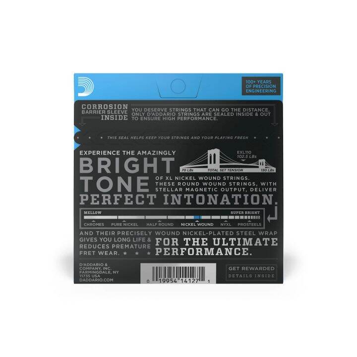 wowww-usa-แท้-100-daddario-xl-สายกีตาร์ไฟฟ้า-10-สาย-10-46-รุ่น-exl110-nickel-wound-regular-light-gauge-ราคาถูก-อุปกรณ์-ดนตรี-อุปกรณ์-เครื่องดนตรี-สากล-อุปกรณ์-เครื่องดนตรี-อุปกรณ์-ดนตรี-สากล