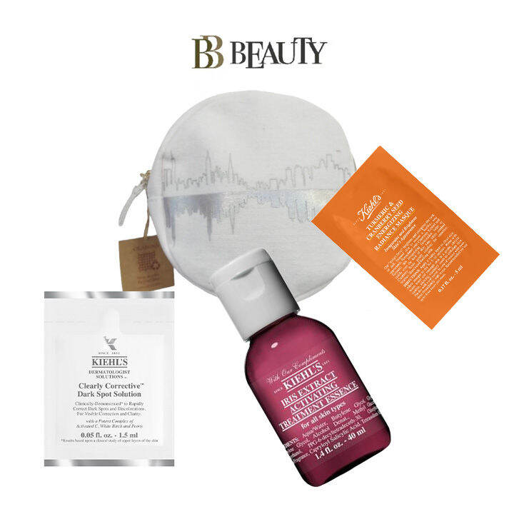 Kiehl's Sample Set with Branded Pouch Lazada PH