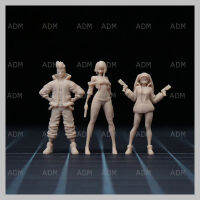 164หรือ143เรซิ่นรูปแบบชุด Cyberpunk David Lucy Rebecca เรซิ่นรุ่น GK รุ่น Diorama Unpainted DIY ของเล่น