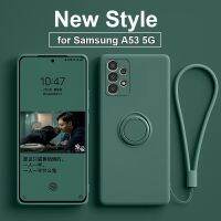 [HOT P] A53 A52S A52 53 5G ของแท้ฝาครอบแหวนโรงแรมหรูในกรณีแม่เหล็กสำหรับ Samsung Galaxy A53 A52 A32 A72 A51เคสซิลิโคนของเหลว A71