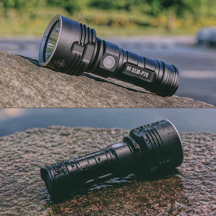 ultra-bright-led-flashlight-torch-waterproof-camping-light-hunting-torch-bicycle-light-power-by-26650-battery-outdoor-light