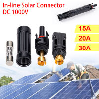 15A20A30A Solar Connector ฟิวส์ Quick Panel Connector ผู้ถือป้องกัน Inne-Knob ประเภทเชื่อมต่อไฟฟ้าโซลาร์เซลล์กันน้ำ Parts