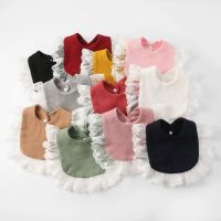 【CC】 Baby Bibs New Feeding Drool Bib Infants Saliva Soft Cotton Burp Newborn Toddler Kids Korean