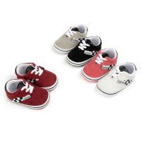 COD DSFGERRTYTRRE Baby Shoes Boys Girls Soft Sole Canvas Non-Slip Breathable Baby Sneakers