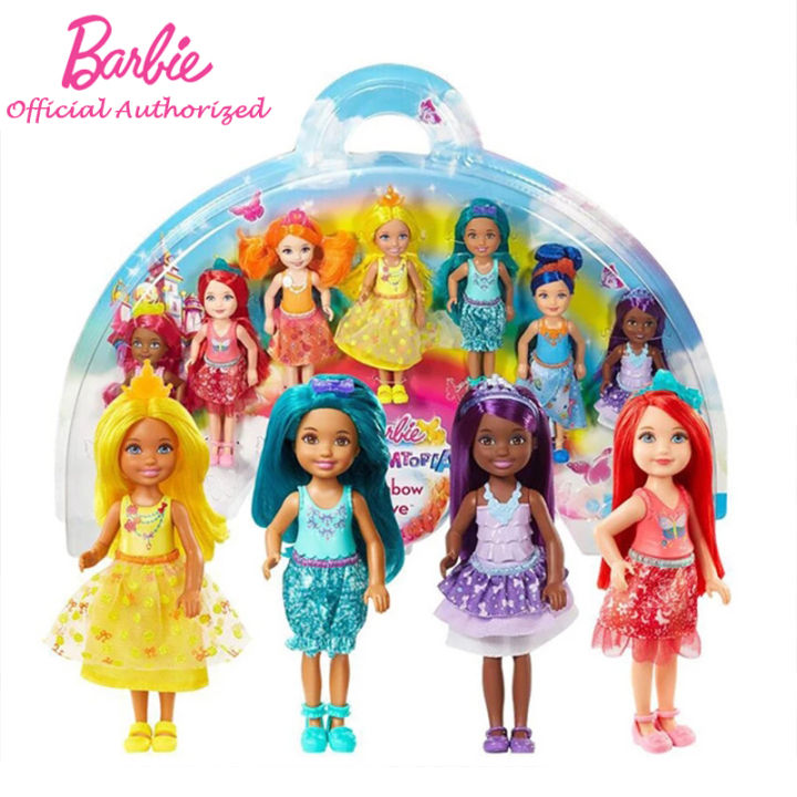 barbie-girl-chelsea-dreamtopia-series-rainbow-cove-7-chelsea-dolls-play-set-mini-kid-toys-for-children-birthday-gift-camping-car