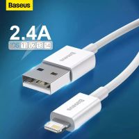 Baseus สายสำหรับ iPhone USB,ใหม่ชาร์จเร็ว iPad 11 Pro Xs Max โทรศัพท์มือถือสายสายรับส่งข้อมูล