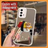 Heat dissipation Full edging Phone Case For OPPO Realme GT/Gt neo/Q3 Pro 5G/X7 Max/GT Neo Flash Makeup mirror texture