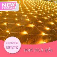 ไฟตาข่ายใหญ่ LED ขนาด 3 x 3 เมตร (สีวอมไวท์)