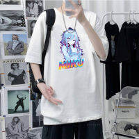 เสื้อยืด Anime The Quintessential Quintuplets Kawaii Miku Nakano Graphic T-shirt Sweet Style Cute Girls Plus Size Unisex Short T-shirts