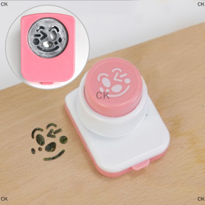 CK 1ชิ้นเครื่องตัดสาหร่าย Bento ตกแต่งลายนูนอุปกรณ์ DIY sushi Maker