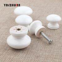 【hot】 Logism environmentally friendly white lacquer knob Handles Wood Cabinet Knobs and Drawer