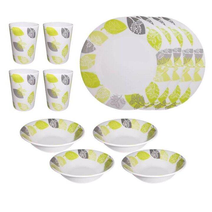 12pcs Round Dinnerware Set Lazada PH