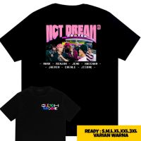 【HOT】เสื้อยืดขายดีเสื้อยืด nct dream glitch mode FULL Photo MEMBER ด้านหน้า และด้านหลังS-3XL_07100%cotton