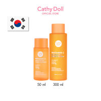 Cathy Doll ไวท์ทามินซีไบรท์เทนนิ่งโทนเนอร์แอนด์เอสเซนต์ (บำรุงผิวหน้า,โทนเนอร์,โทนเนอร์วิตซี)