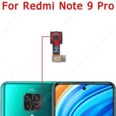 【✆New✆】 anlei3 กล้องหน้าหลังสำหรับ Xiaomi Redmi Note 9 Pro โมดูลกล้องเซลฟี่หลัก Note9ด้านหน้าด้านหน้าชิ้นงอสำหรับเปลี่ยนชิ้นส่วนอะไหล่