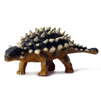 โมเดลไดโนเสาร์ยุคจูราสสิกจำลอง Sol Ankylosaurus ของเล่นไดโนเสาร์สัตว์ตกแต่ง