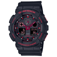 [ของแท้] Casio G-Shock นาฬิกาข้อมือ รุ่น GA-100BNR-1ADR นาฬิกาผู้ชาย