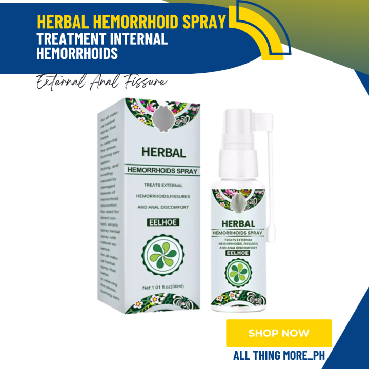 New Health Care Natural Herbal Hemorrhoid Spray 30ML Treatment Internal ...