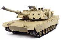 รถถังบังคับไฟฟ้า Heng Long M1A2 Abrams รุ่น Pro Edition บอร์ด รุ่นล่าสุด สเกล 1/16 เดินหน้า ถอยหลัง เลี้ยวซ้าย ขวา หมุนตัว หมุนป้อมปืนได้