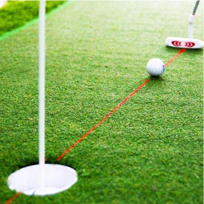 Golf Putter Sight Portable Golf Infrared Putting Trainer Putt Putting Training Aim Improve Line Aids Corrector Tools