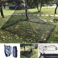 【LZ】❆  Outdoor Camping Black Mosquito Net Bed Lightweight Portable Mosquito Tent Garden Nap Mosquito Net Mosquito Bar Tent Family 이불