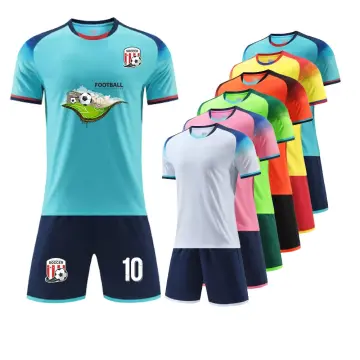 Adult Kids Football Jersey Sets Boys Girl Blank Soccer Clothes